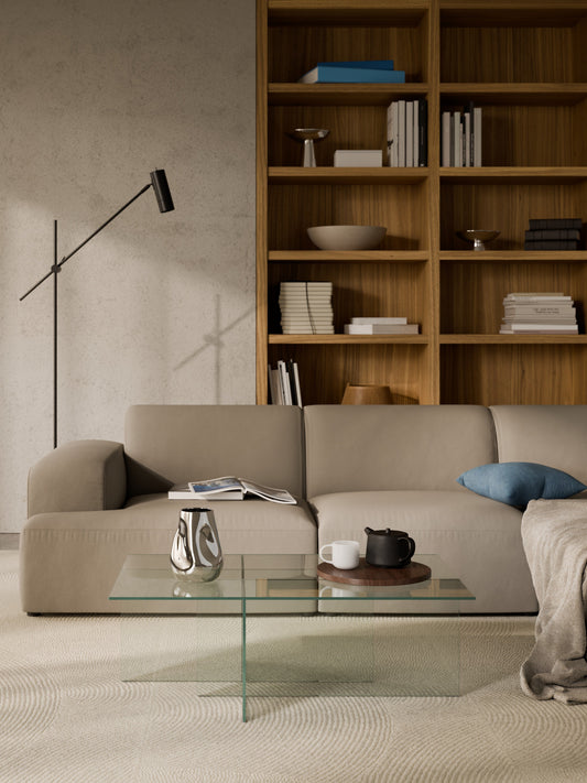 Draggery Anouk Coffee Table, W 102 cm, Glass