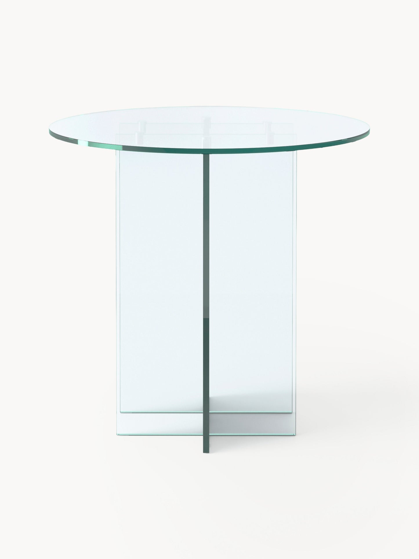 Draggery Anouk Glass Dining Table, Round, in Various Sizes