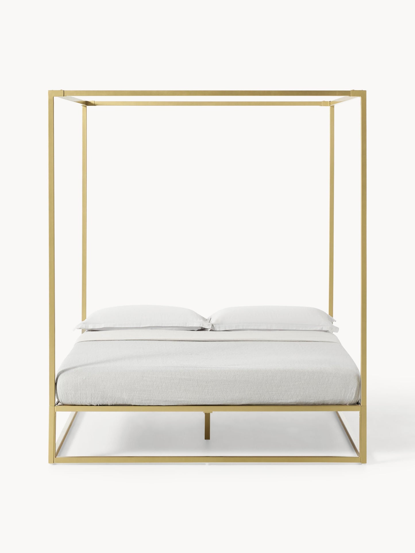 Draggery Belle Metal Bed Frame, Four-Poster