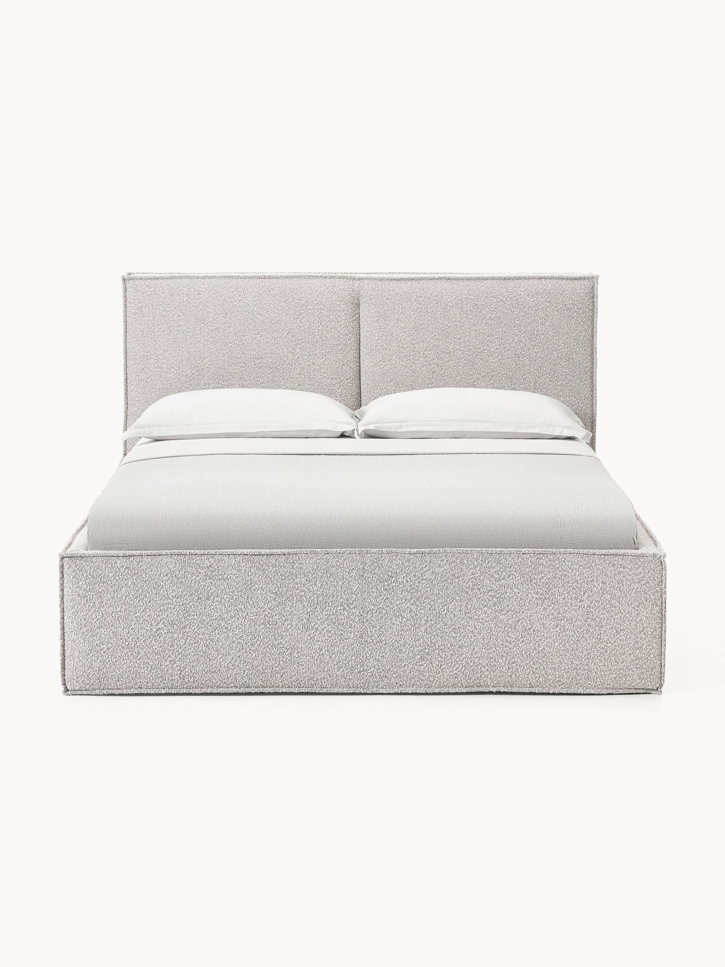 Draggery Dream Bed with Bouclé Upholstery