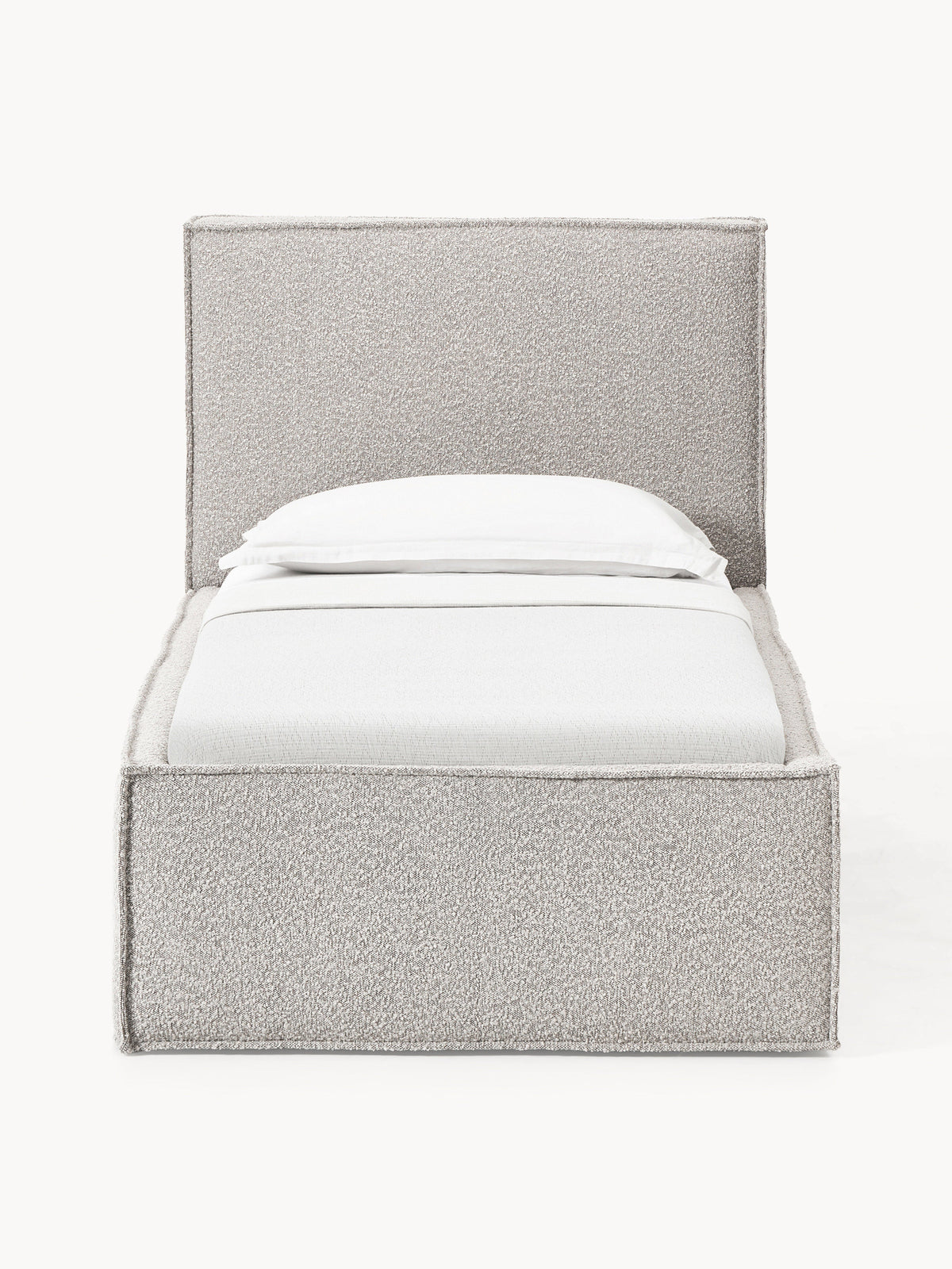 Draggery Dream Single Bed Frame in Bouclé