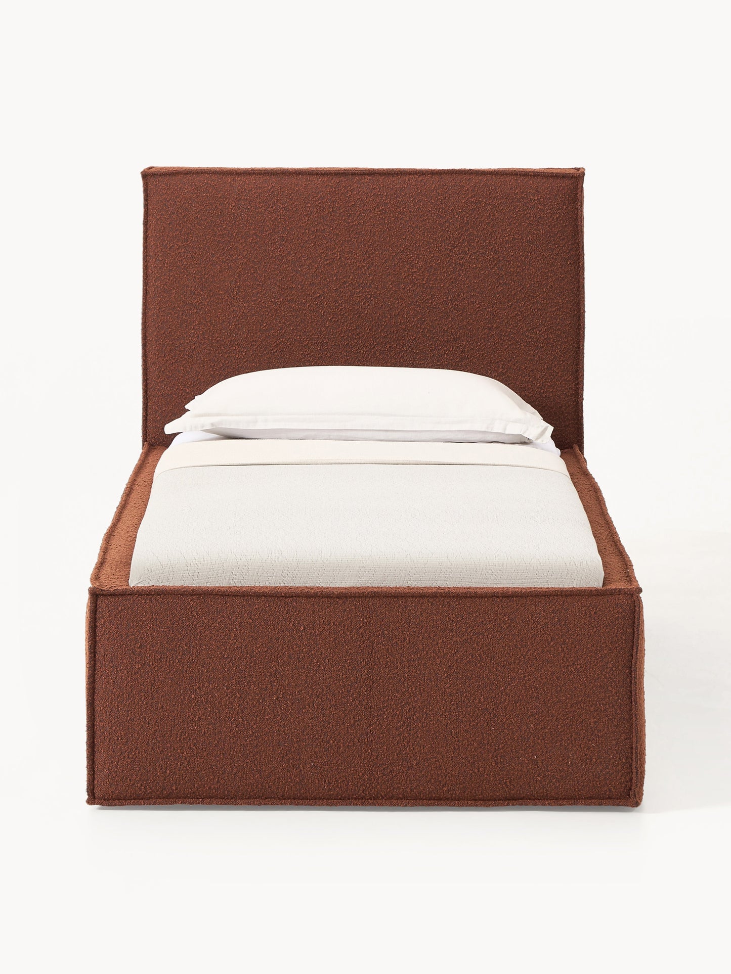 Draggery Dream Single Bed Frame in Bouclé