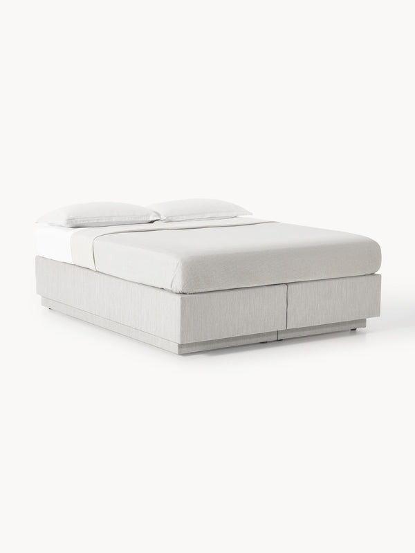 Draggery Enya Box Spring Bed Frame with Storage