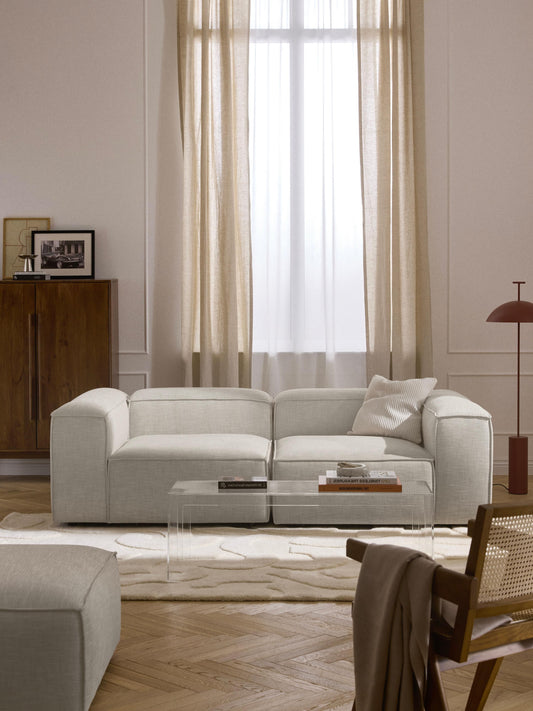Draggery Lennon Corner Module with Linen Blend Cover