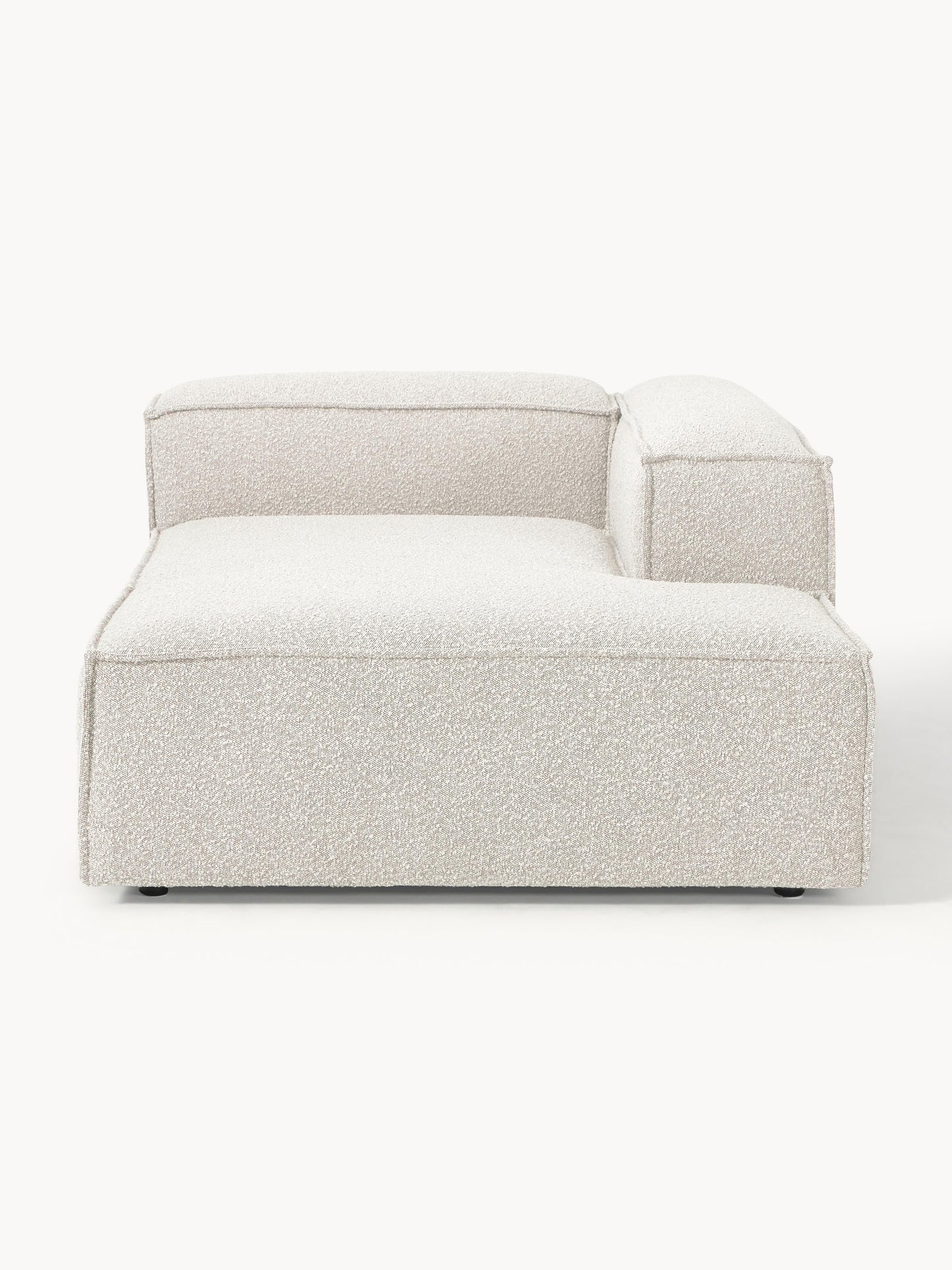 Draggery Lennon Ottoman Corner Module with Bouclé Cover