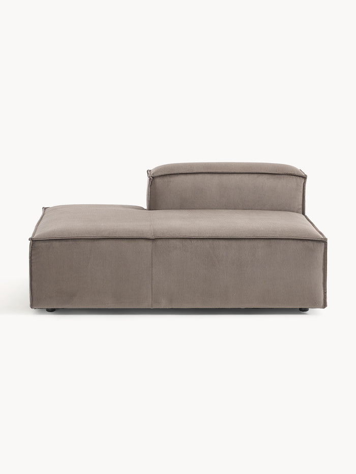 Draggery Lennon Ottoman Module with Corduroy Cover
