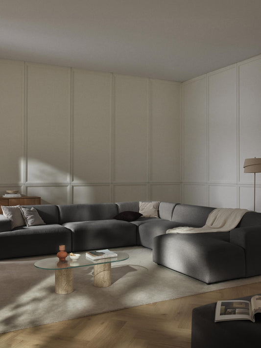Draggery Melva Corner Sofa: XL