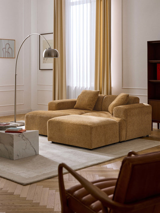 Draggery Melva Ottoman, Dimensions W 99 x D 72 cm