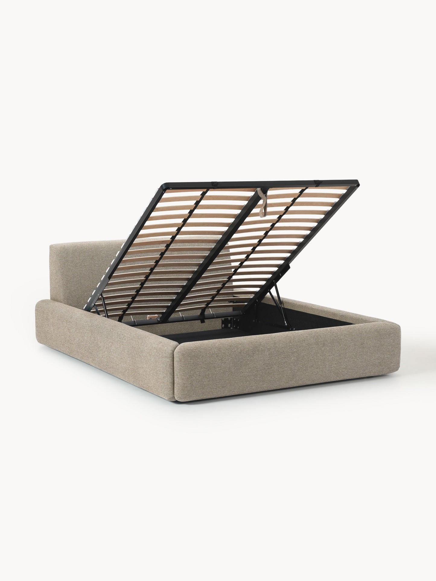 Draggery Melva Upholstered Bed Frame with Storage