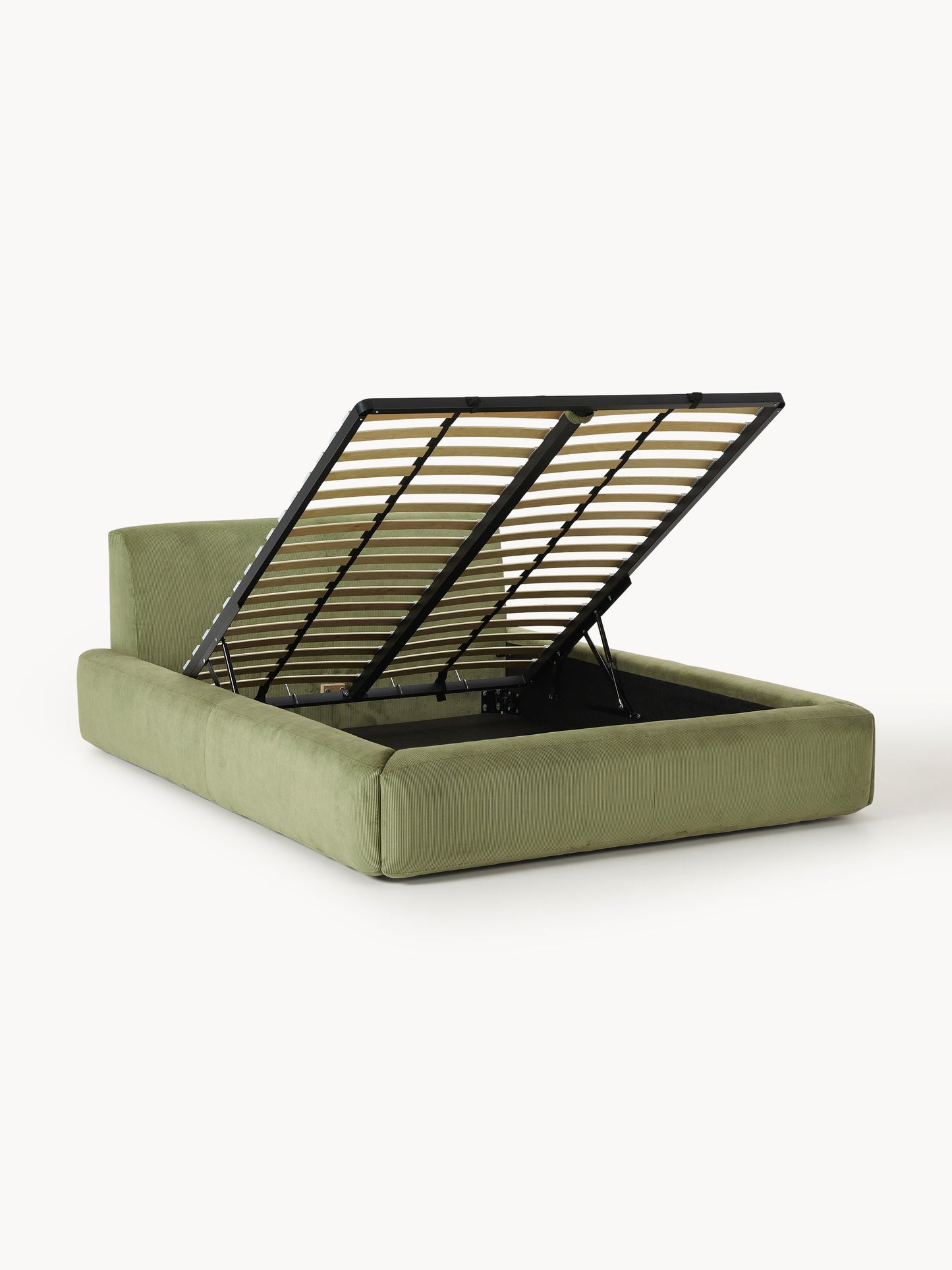 Draggery Melva Upholstered Bed Frame with Storage