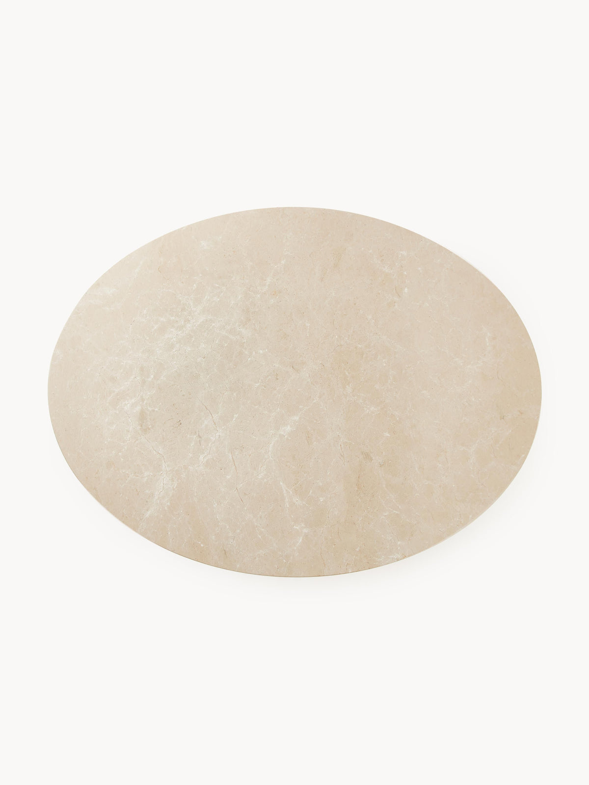 Draggery Miley Dining Table in Marble, Oval, 120 x 90 cm