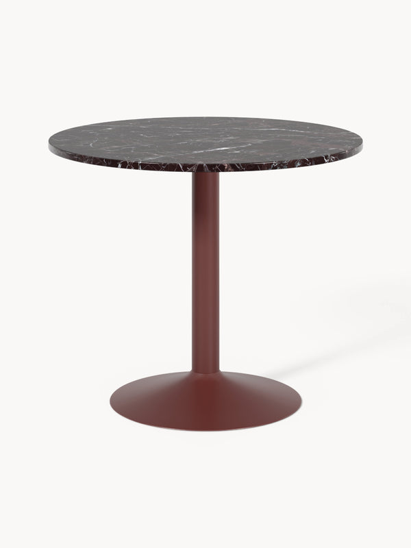 Draggery Miley Dining Table in Marble, Round, Ø 90 cm