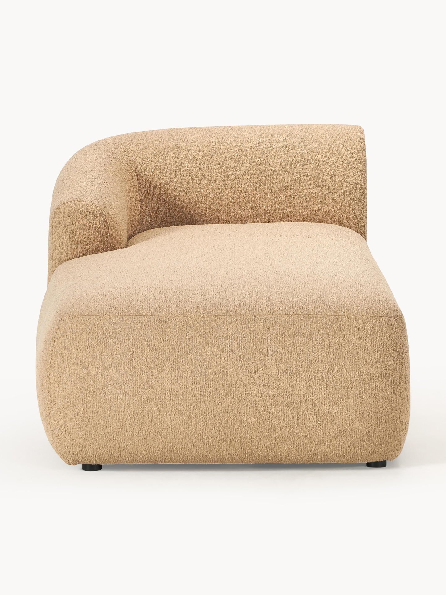 Draggery Sofia Corner Module with Chaise in Bouclé