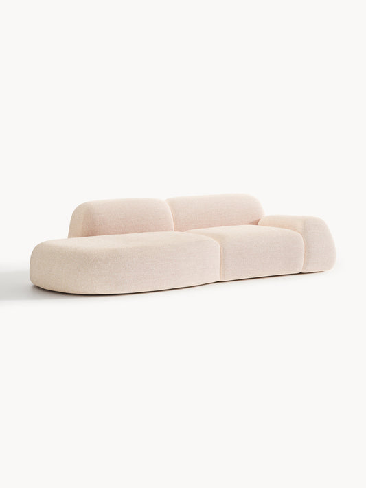 Draggery Wolke Modular Chaise in Bouclé (3-Seater)