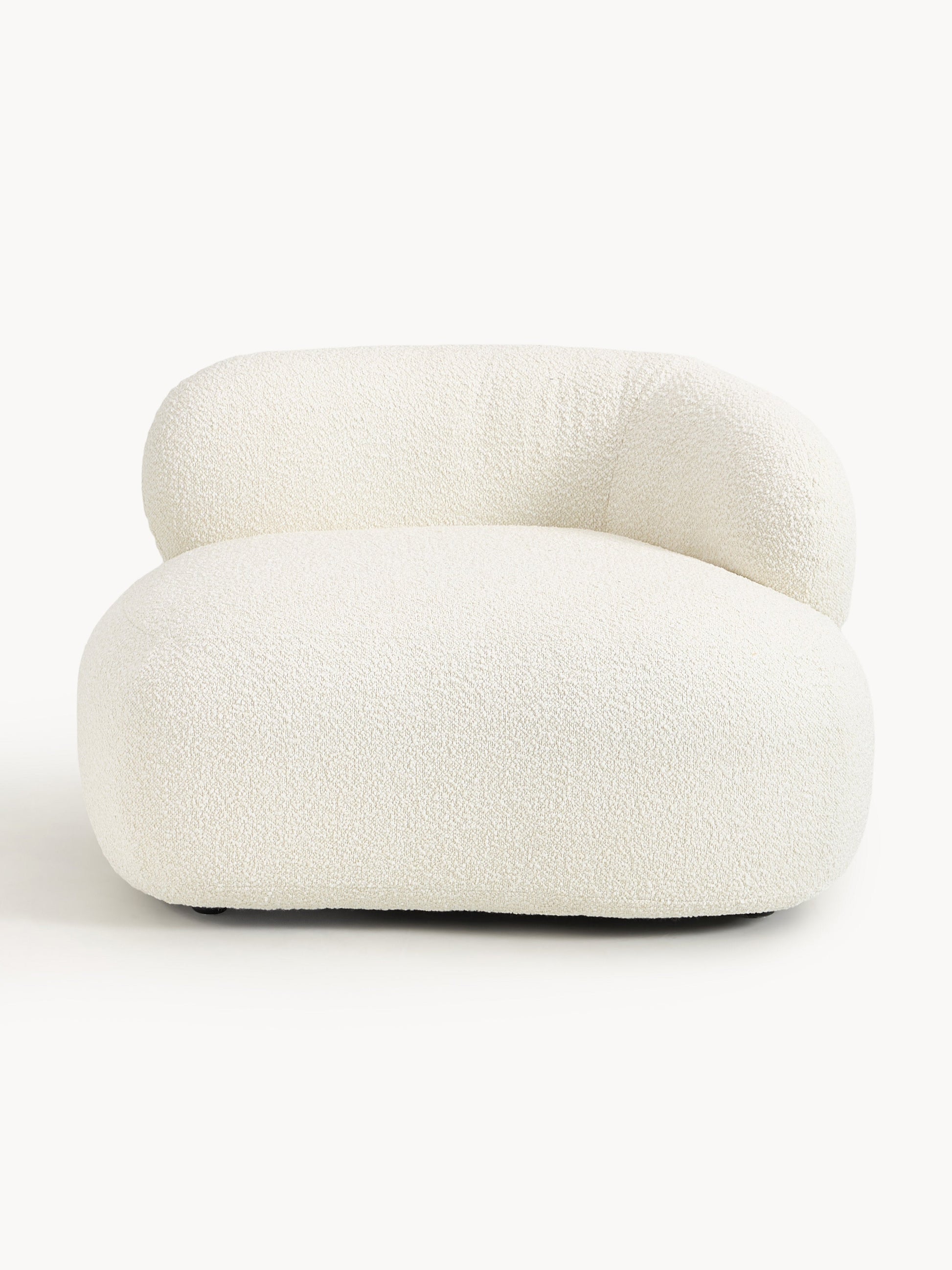Draggery Alba Lounge Chair with Bouclé Cover