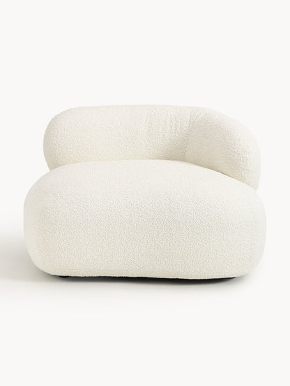 Draggery Alba Lounge Chair with Bouclé Cover