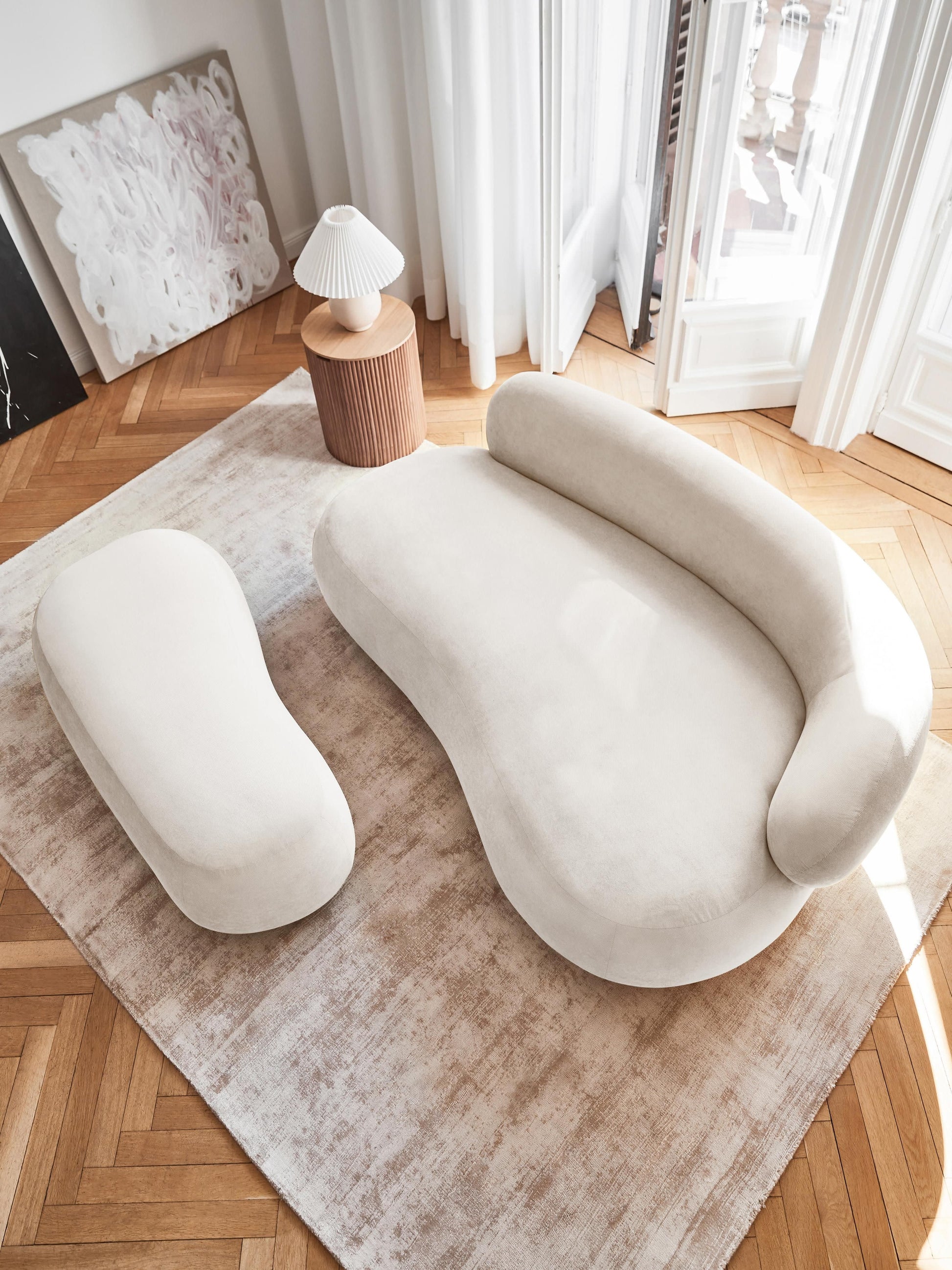 Draggery Alba Sofa: 2-Seater