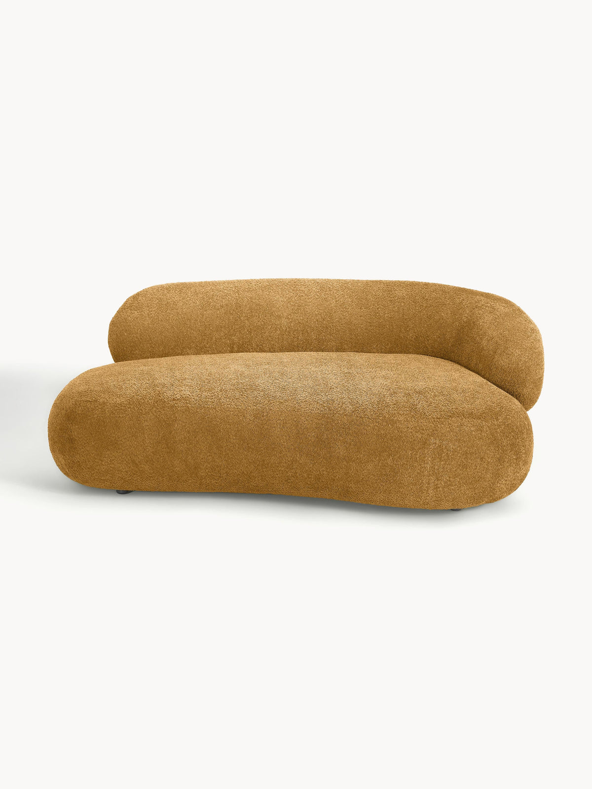 Draggery Alba Sofa with Teddy Bouclé Cover, 2-Seater