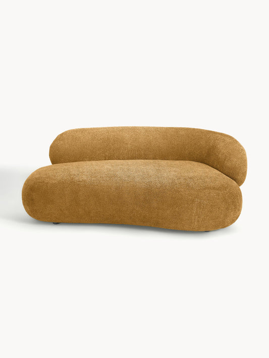 Draggery Alba Sofa with Teddy Bouclé Cover, 2-Seater