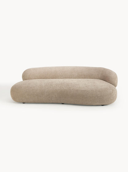 Draggery Alba Sofa with Teddy Bouclé Cover, 3-Seater