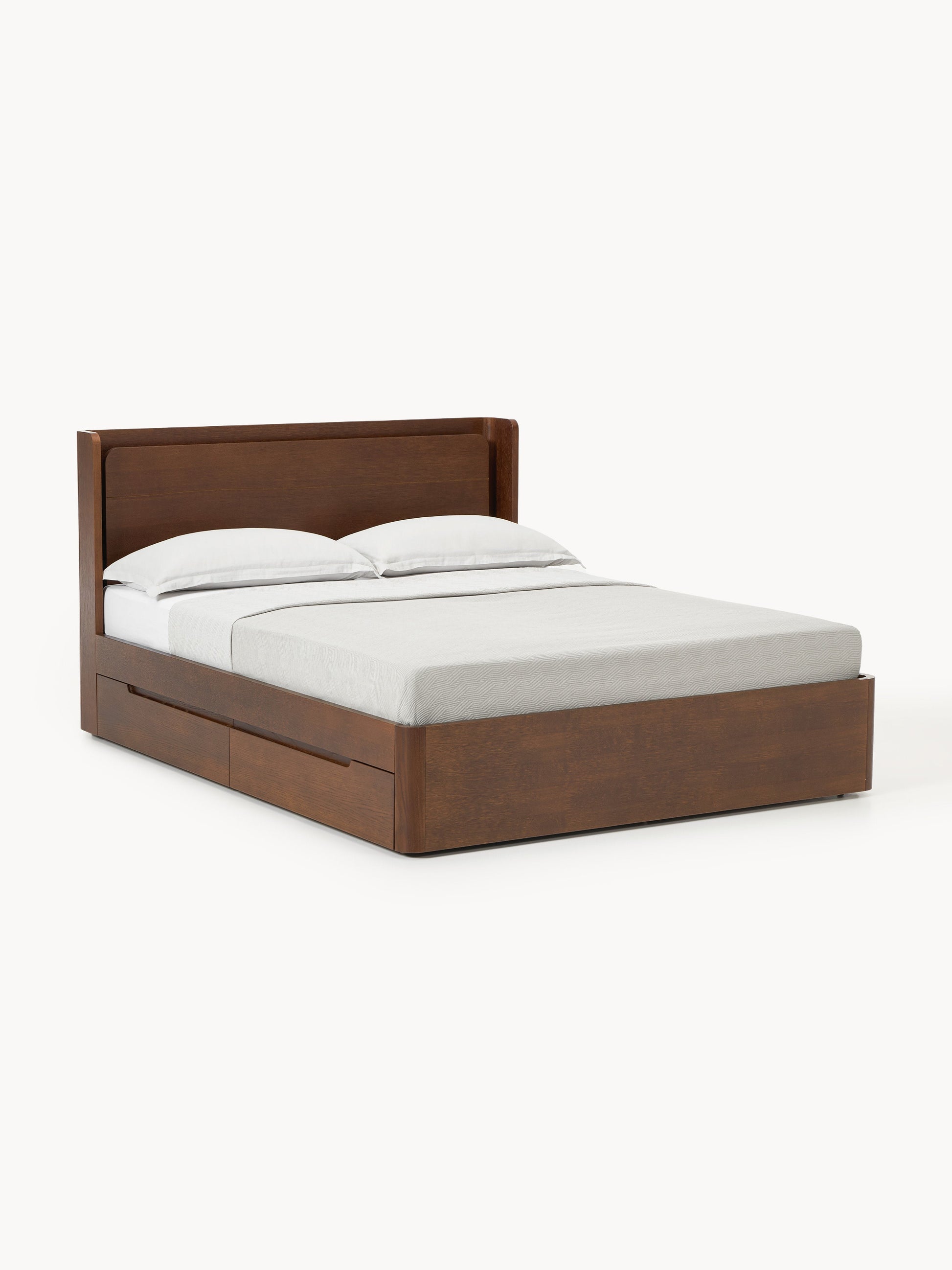 Draggery Allow Bed, Wooden, with Drawers