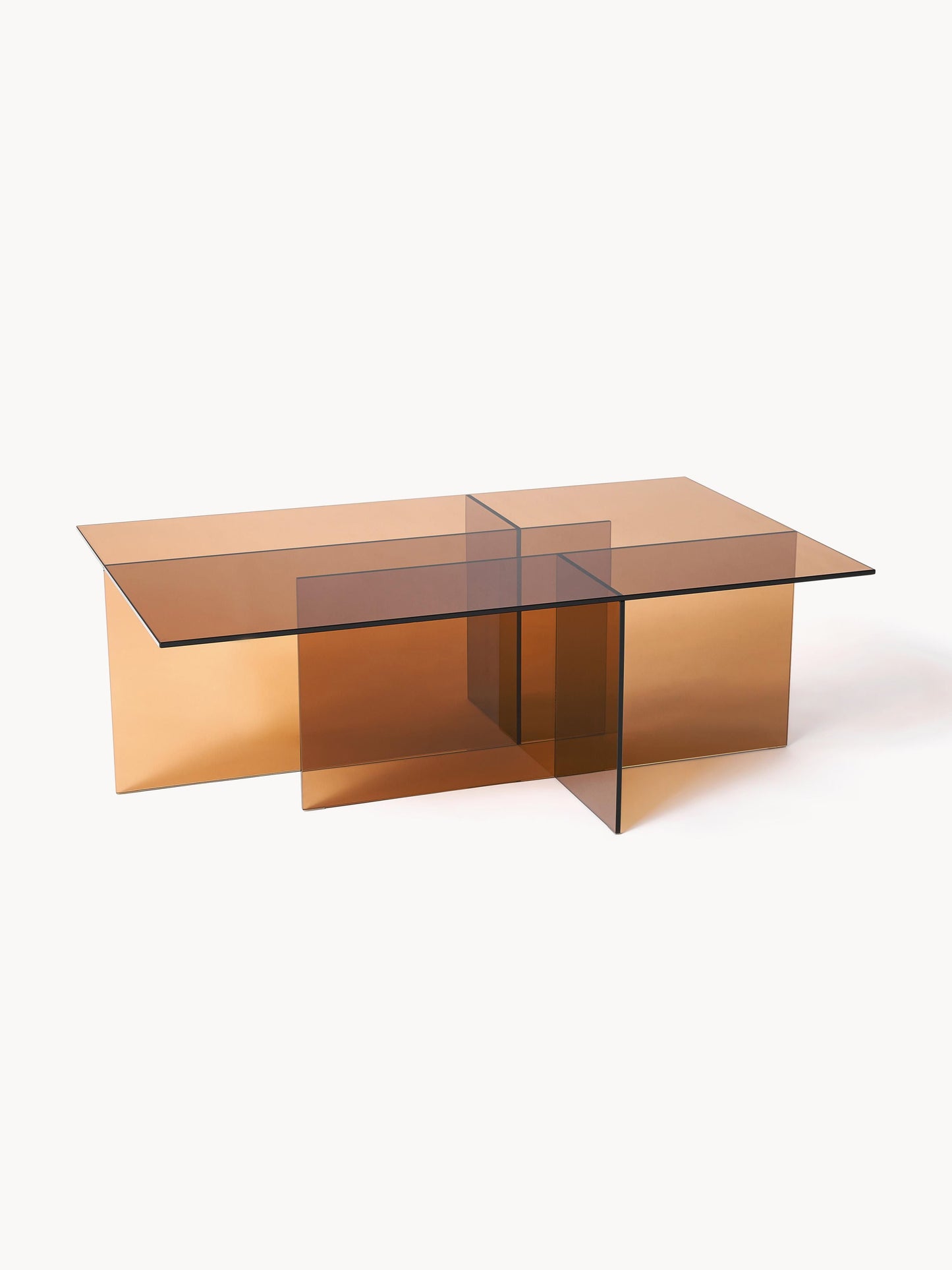 Draggery Anouk Coffee Table, W 102 cm, Glass