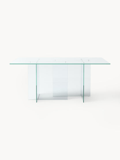 Draggery Anouk Dining Table Made of Glass, 180 x 90 cm