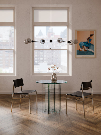 Draggery Anouk Glass Dining Table, Round, in Various Sizes