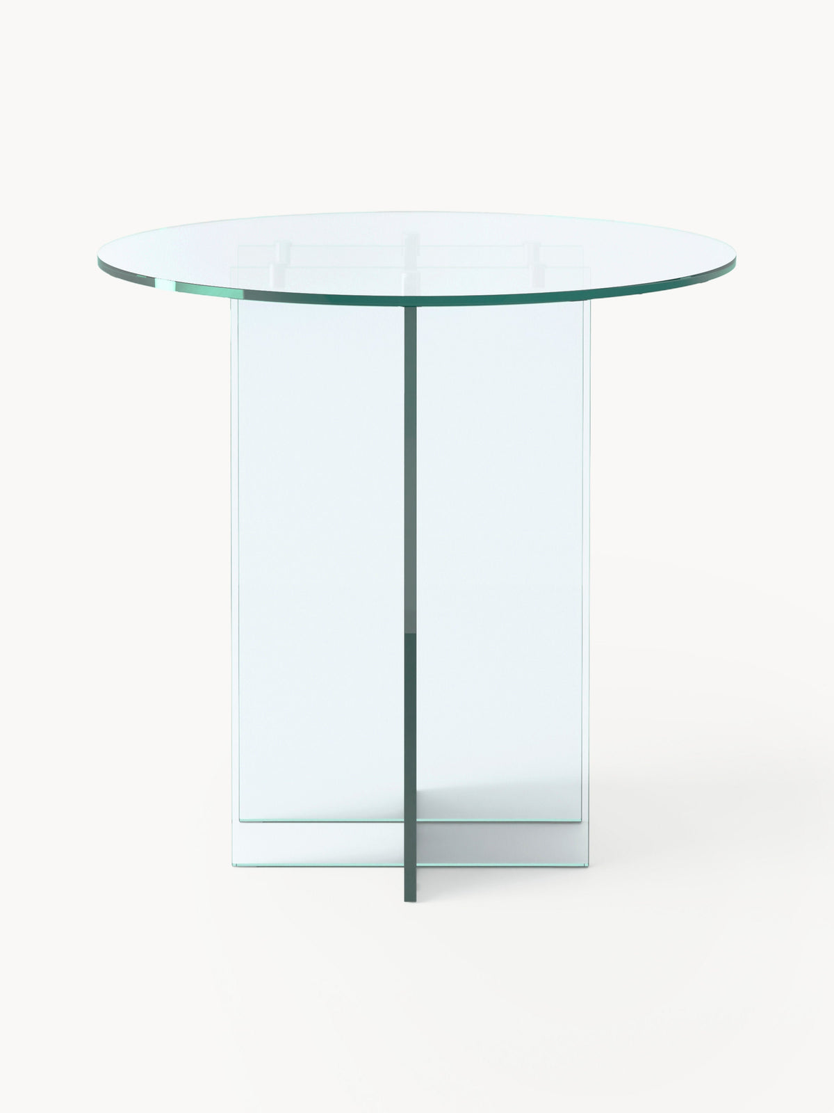 Draggery Anouk Glass Dining Table, Round, in Various Sizes