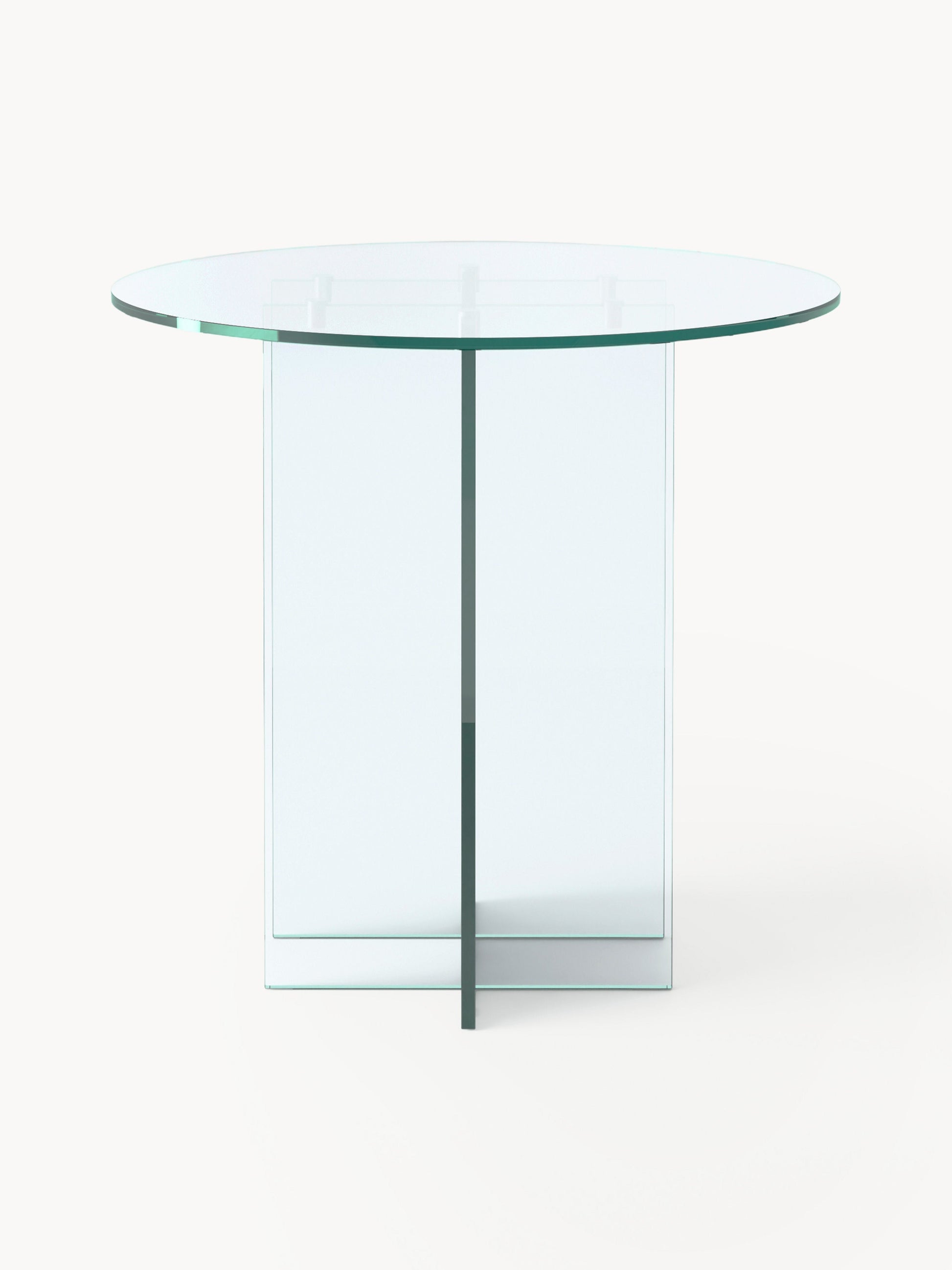 Draggery Anouk Glass Dining Table, Round, in Various Sizes