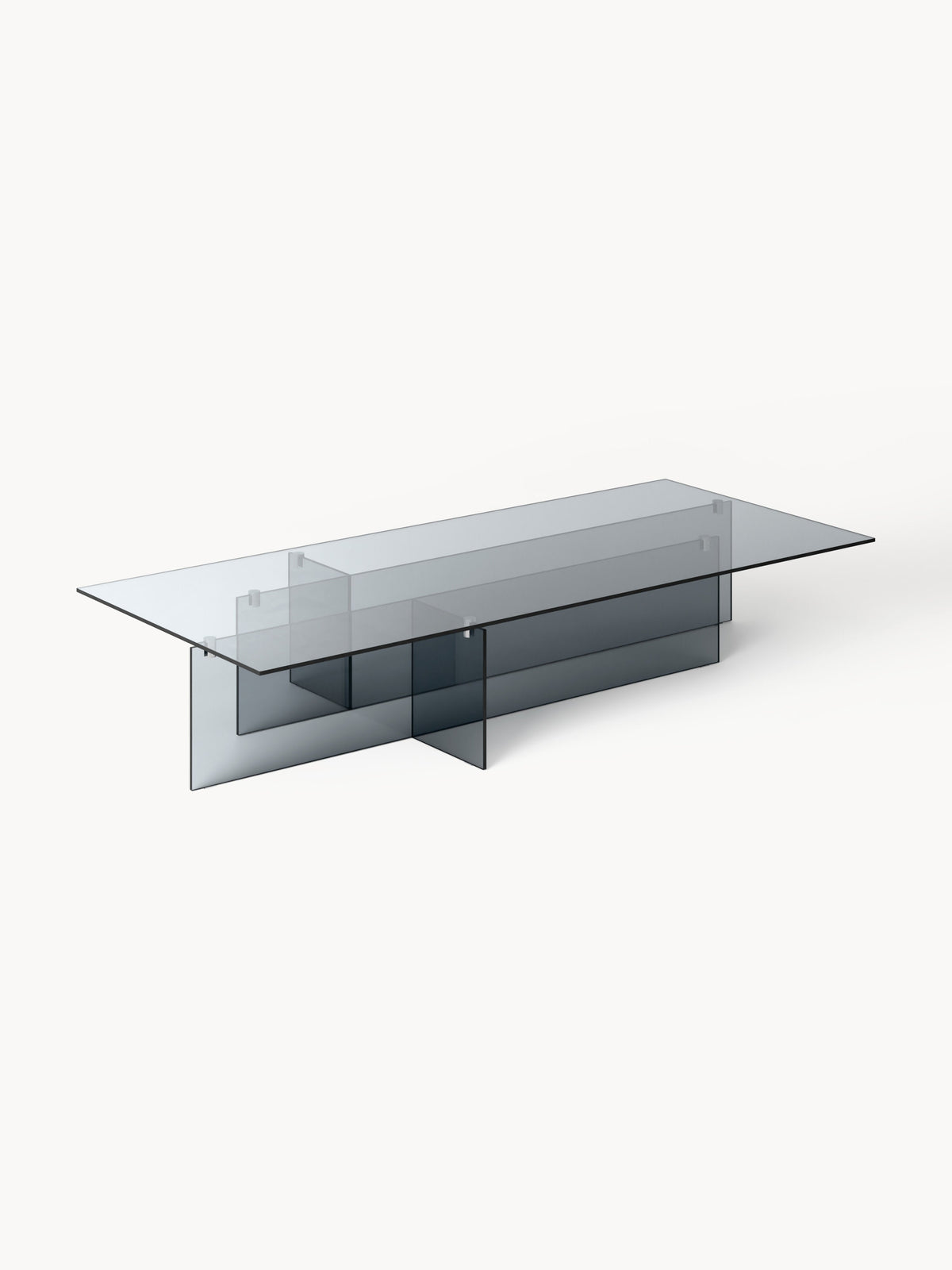 Draggery Anouk Large Coffee Table, W 160 cm, Glass