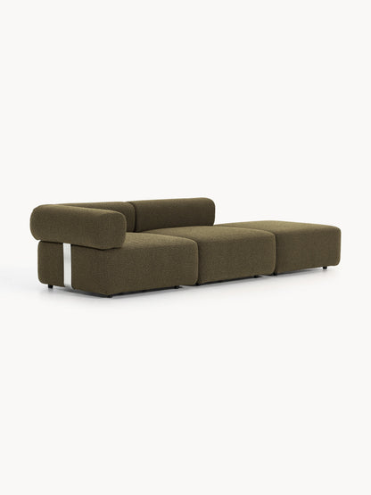 Draggery Anton Modular Ottoman with Bouclé Cover