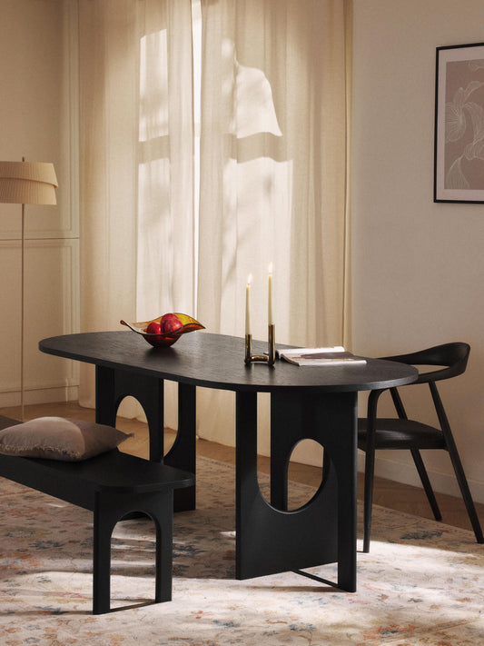 Draggery Apollo Dining Table in Oval Shape, in Various Sizes
