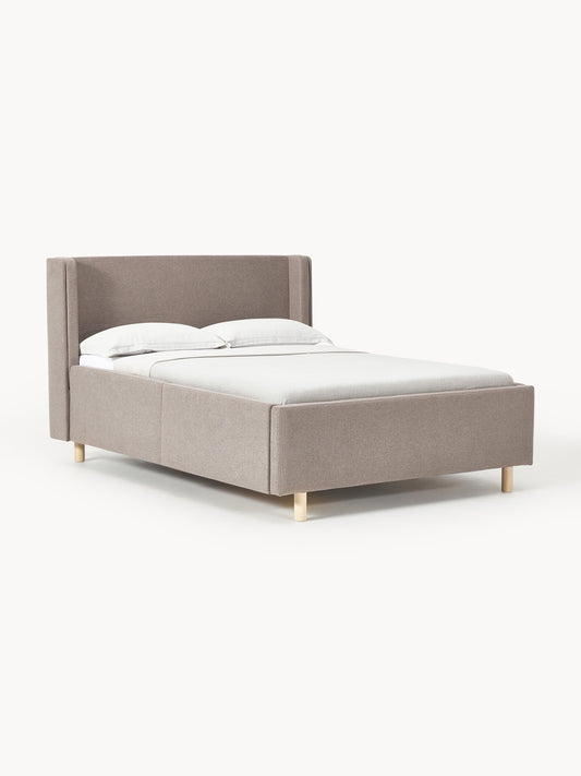 Draggery Arche Bed, Upholstered, with Drawers