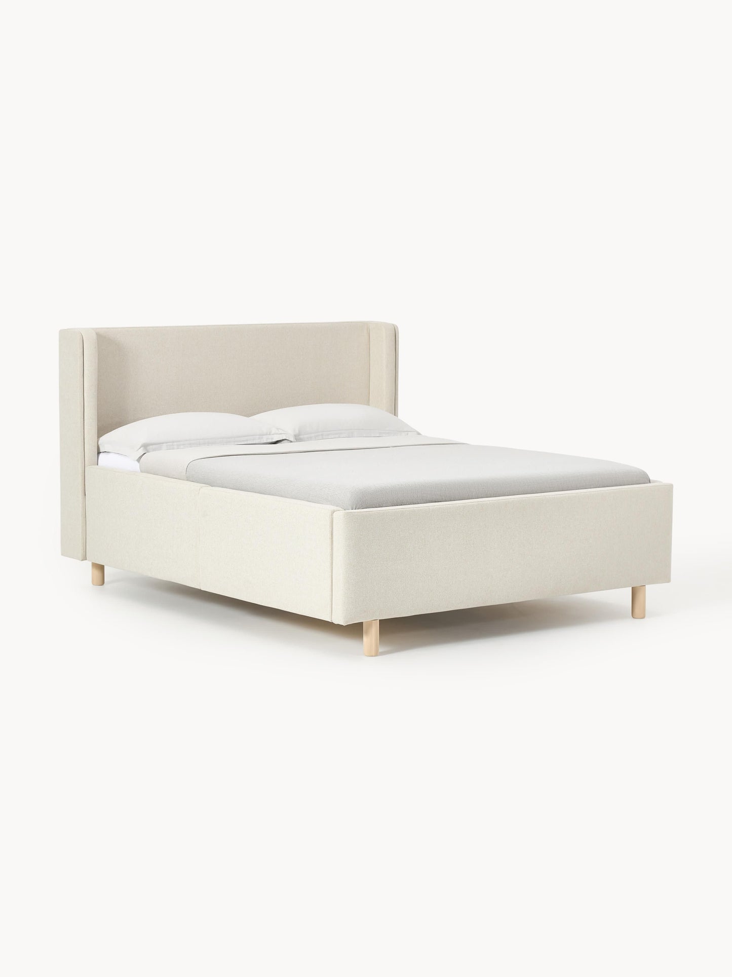 Draggery Arche Bed, Upholstered, with Drawers