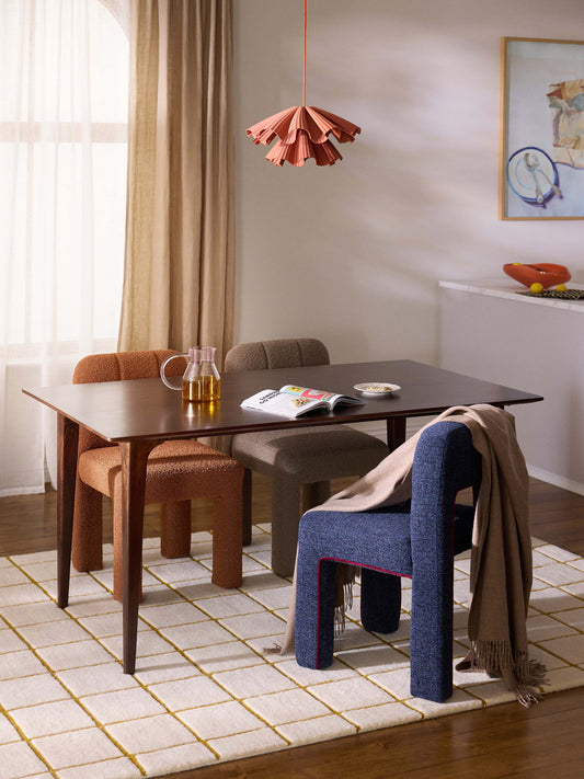 Draggery Archie Dining Table Made of Mango Wood, in Various Sizes