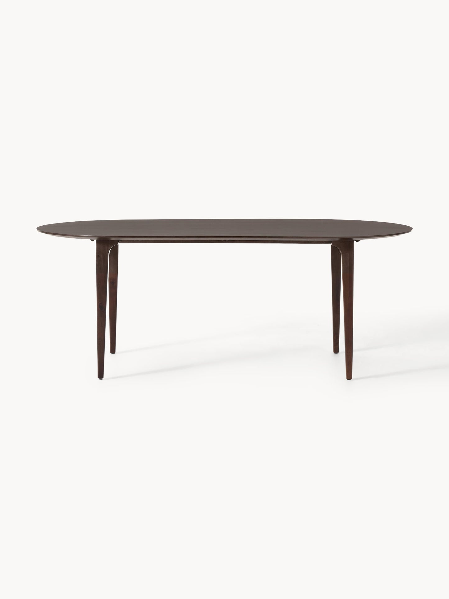 Draggery Archie Mango Wood Dining Table, Oval, 200 x 100 cm