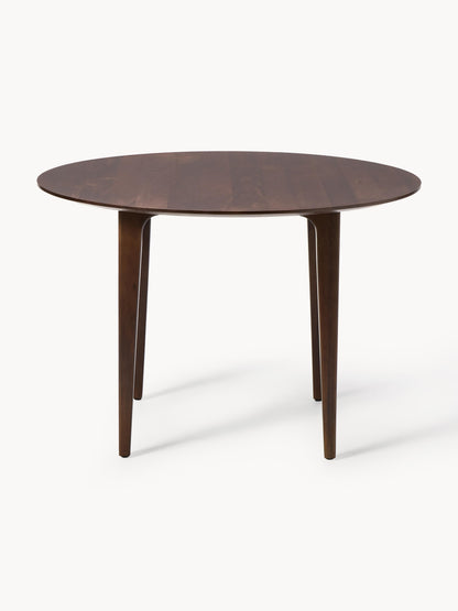Draggery Archie Mango Wood Dining Table, Round, Ø 110 cm