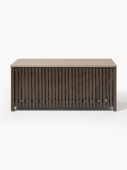Draggery Arkin Garden Storage Box, Acacia Wood, with Insert, W 129 cm