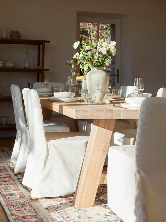 Draggery Ashton Dining Table Made of Oak, in Various Sizes