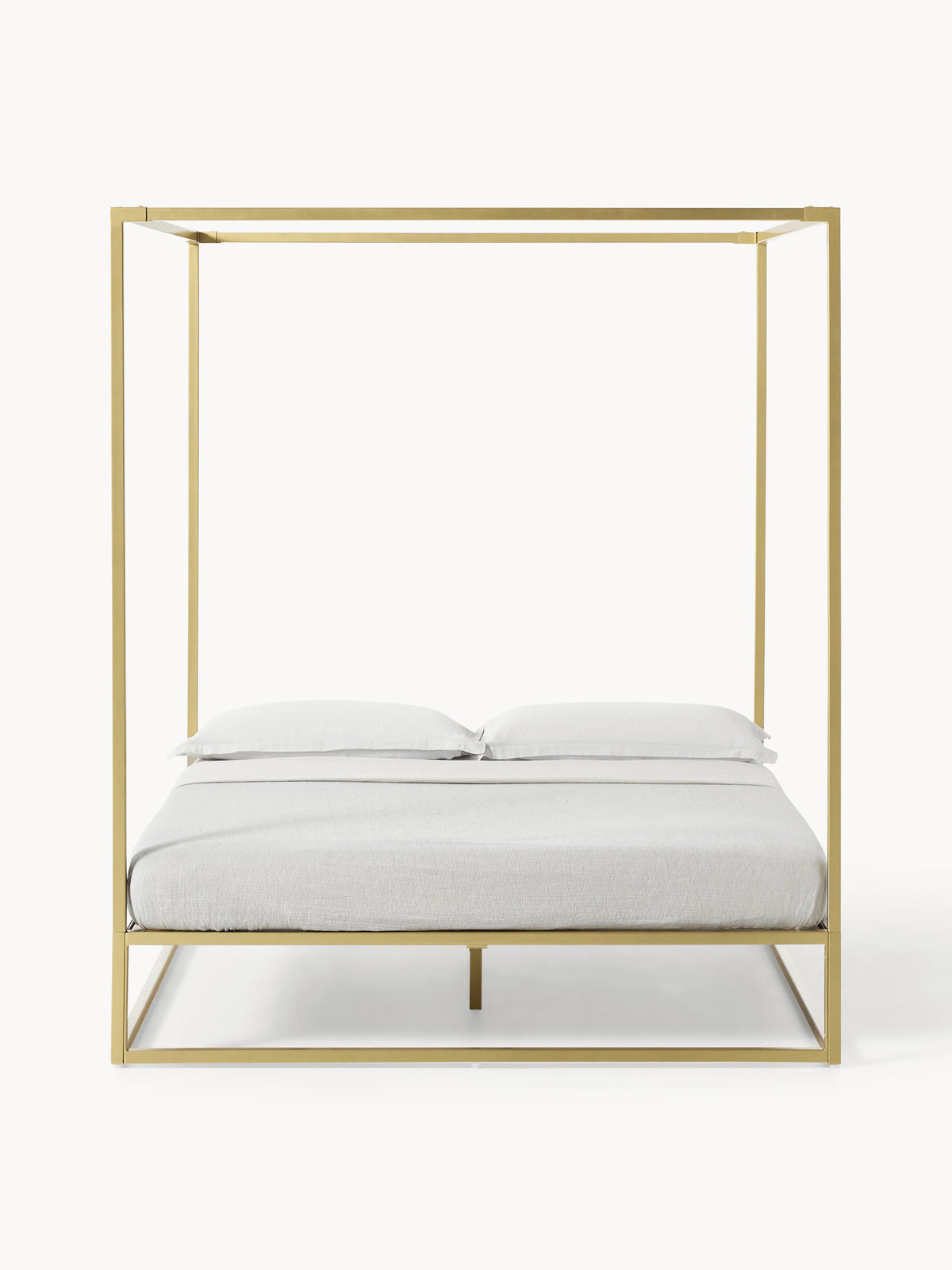 Draggery Belle Metal Bed Frame, Four-Poster