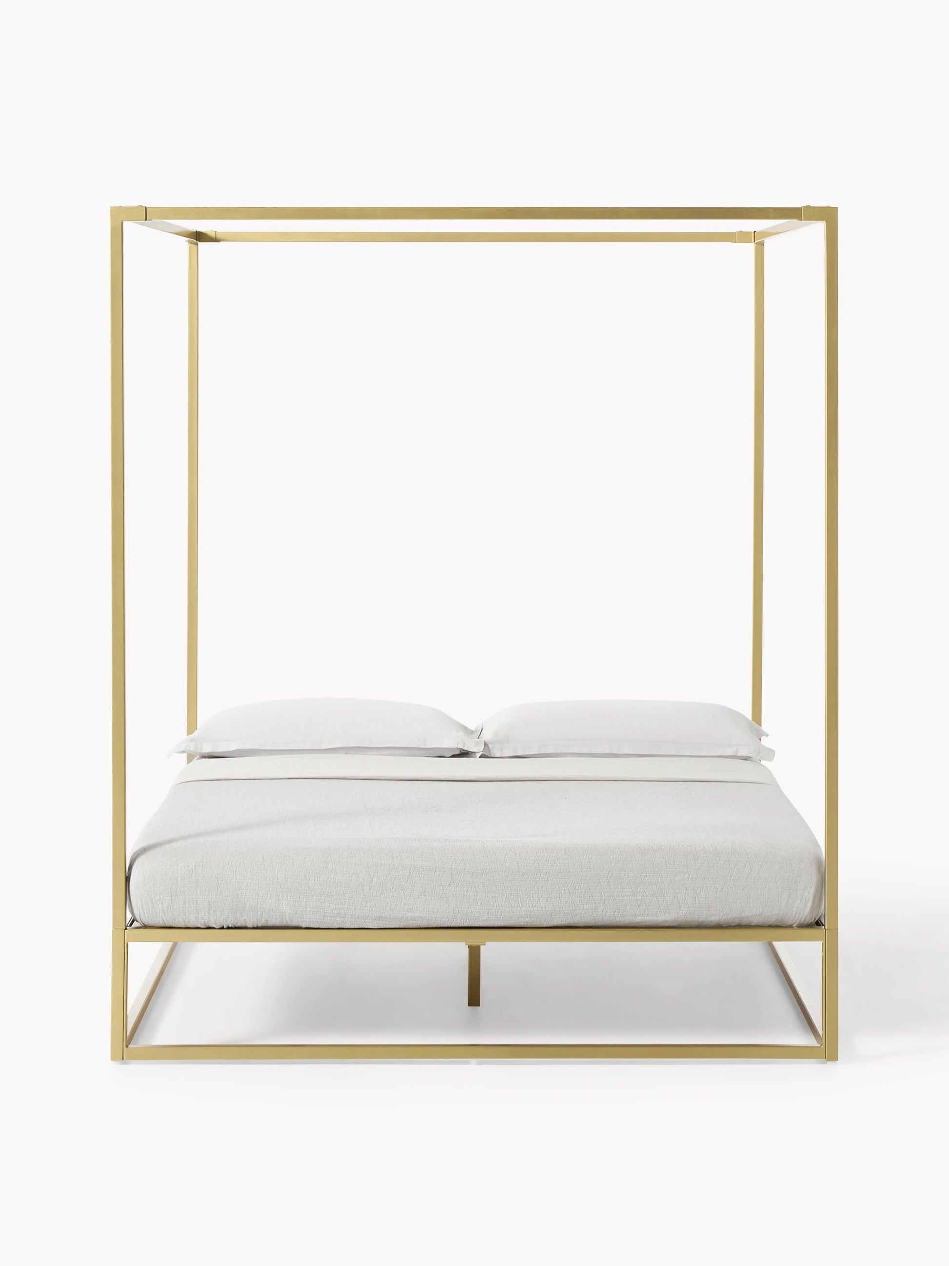 Draggery Belle Metal Bed Frame, Four-Poster