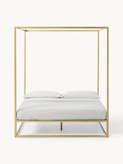 Draggery Belle Metal Bed Frame, Four-Poster