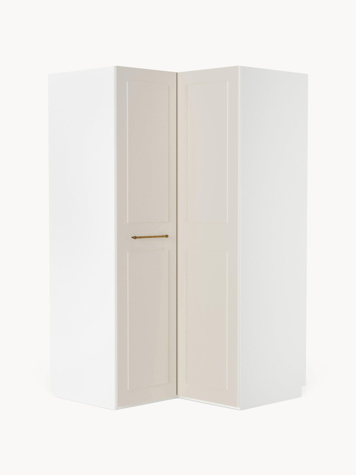 Draggery Charlotte Modular Wardrobe, Corner, 115 cm Wide