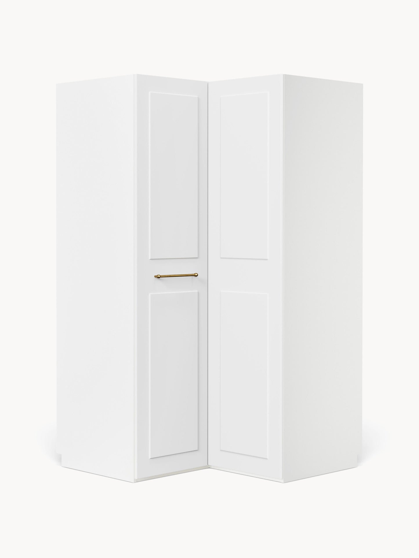 Draggery Charlotte Modular Wardrobe, Corner, 115 cm Wide