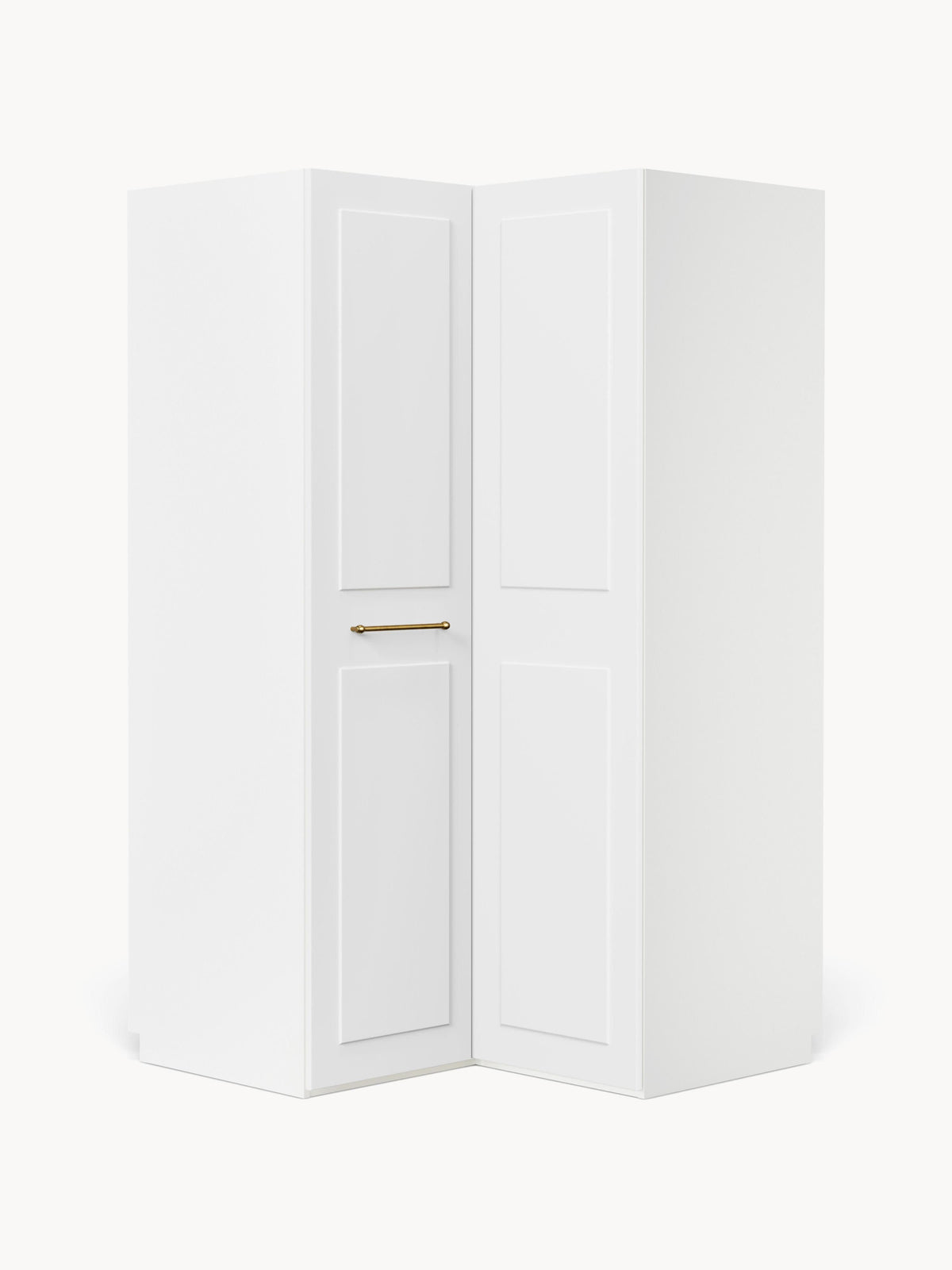 Draggery Charlotte Modular Wardrobe, Corner, 115 cm Wide