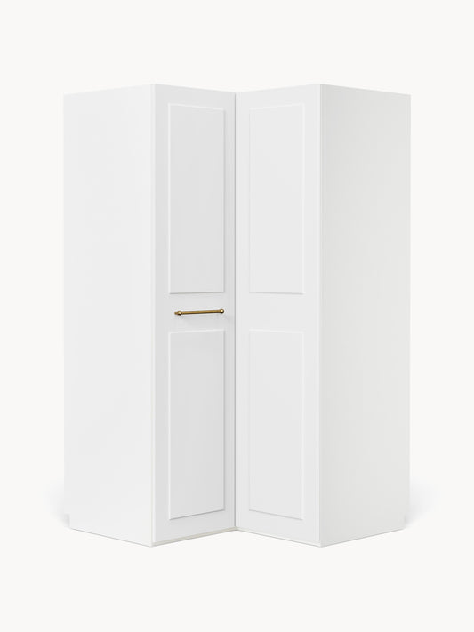 Draggery Charlotte Modular Wardrobe, Corner, 115 cm Wide