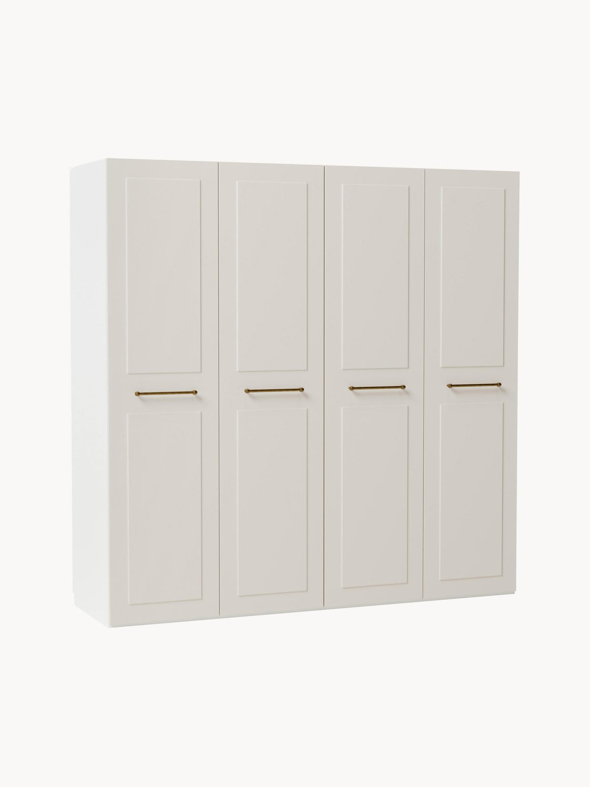 Draggery Charlotte Wardrobe, Modular, Hinged-Door, 200 cm Wide, in Various Sizes