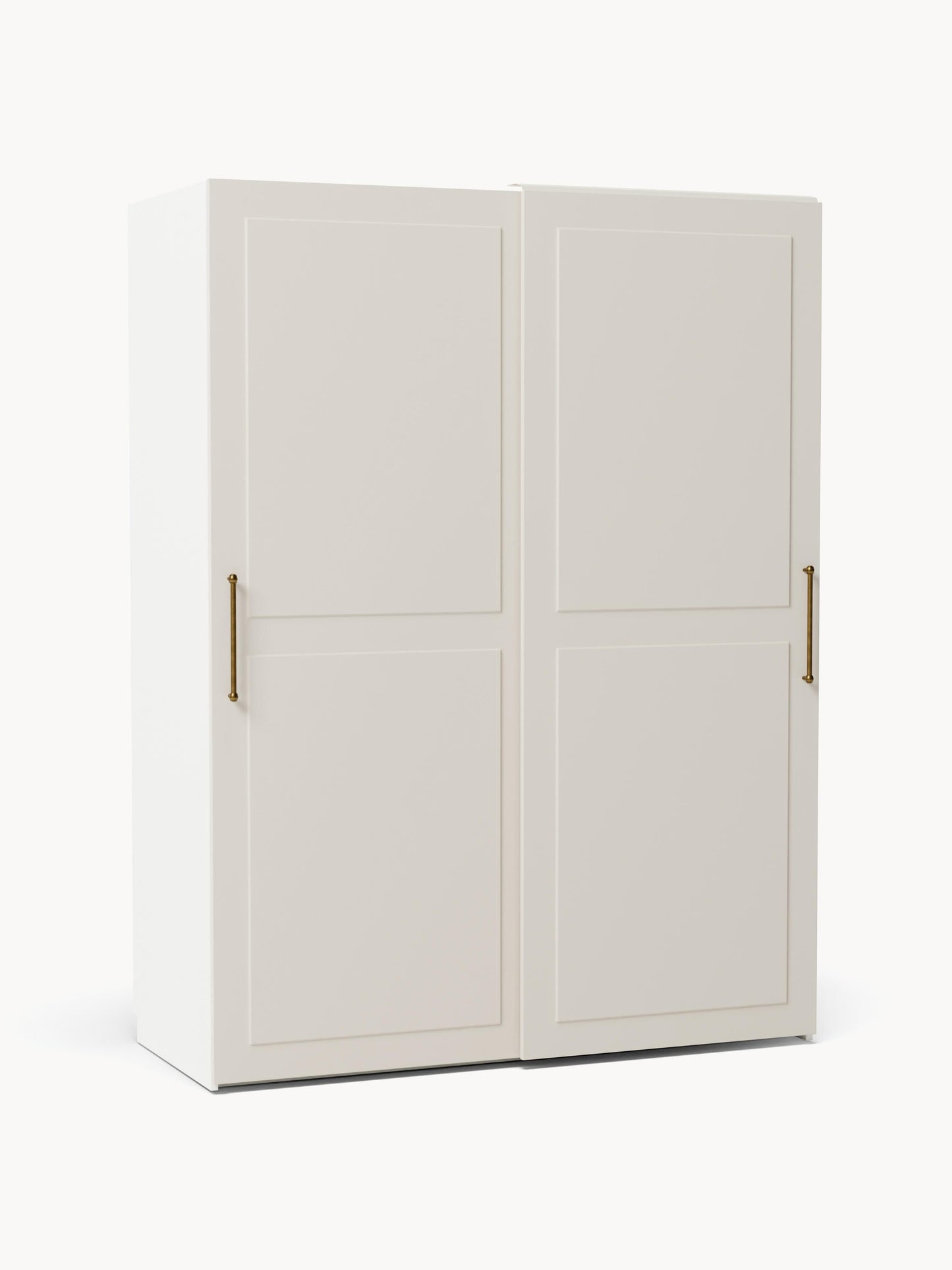 Draggery Charlotte Wardrobe, Modular, Sliding-Door, 150 cm Wide, in Various Sizes