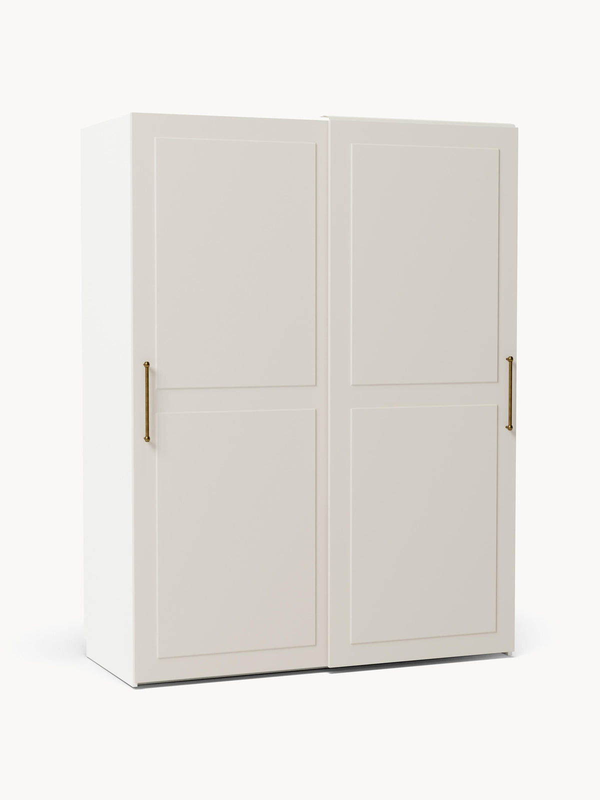 Draggery Charlotte Wardrobe, Modular, Sliding-Door, 150 cm Wide, in Various Sizes